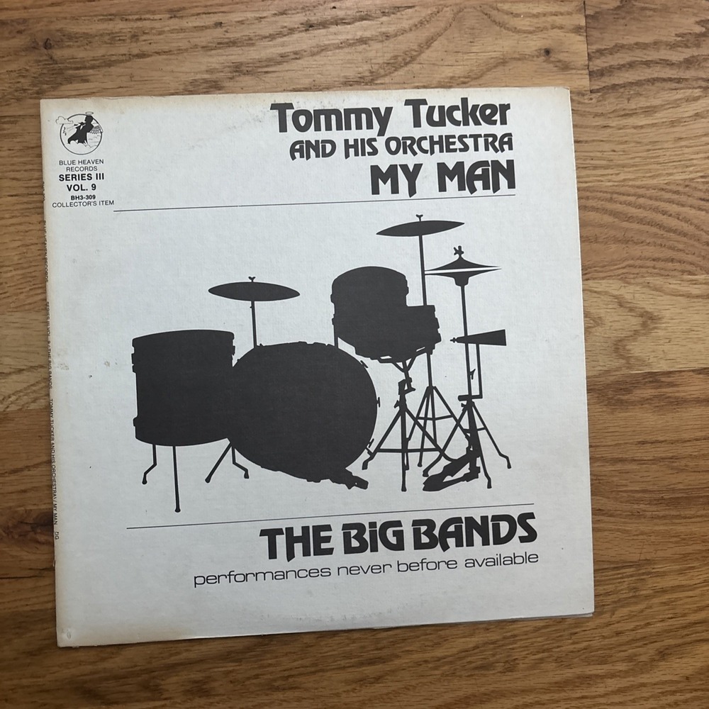 TOMMY TUCKER: my man BLUE HEAVEN 12" LP 33 RPM